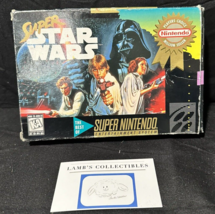 Super Star Wars (Nintendo SNES, 1996) video game includes original box & manual - $72.73