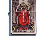 Tarot Card D7 Windproof Dual Flame Torch Lighter V The Hierophant - £13.25 GBP