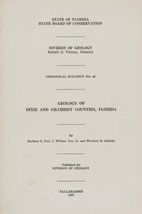 Geology of Dixie and Gilchrist Counties, Florida by Harbans S. Puri - £11.98 GBP