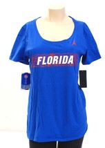 Nike Blue Florida Scoop Neck Jumpman Short Sleeve Tee T-Shirt Women&#39;s M  NWT - £31.96 GBP