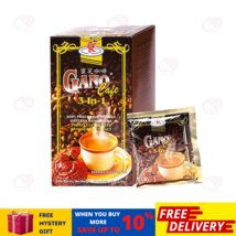 Gano Excel Cafe 3 in 1 Coffee Ganoderma Reishi Halal (1 Boxes) FREE SHIPPING - £29.82 GBP