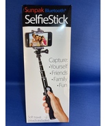 Sunpak Selfie Stick Extends to 35&quot; has Blutooth remote - £19.75 GBP