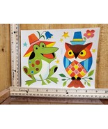 Vintage Frog and Owl Meyercord Water Decal X-564-D - $29.90 CAD
