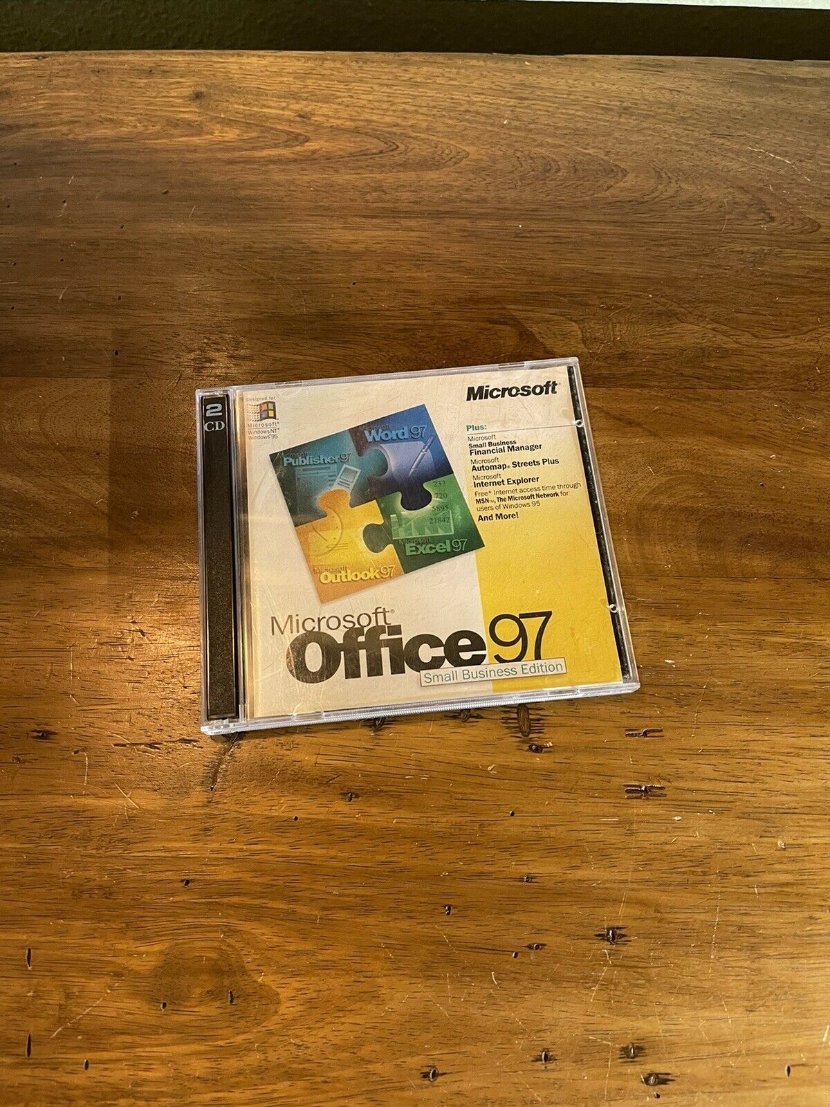 Microsoft Office 97 Small Business Edition 2-CD - $9.85