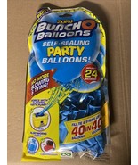 Zuru Bunch O Balloons Party 24 Count Blue Self-Sealing w/ Strings. New I... - £4.68 GBP