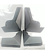 4pc For 2023-2024 Tesla Cybertruck Black Molded Front Rear Mud Flap Spla... - $41.56 CAD