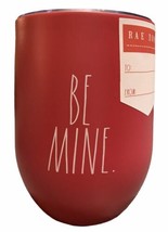 Rae Dunn “BE MINE” Wedding Anniversary Gift Wine Tumbler Red Insulated Travel - £7.91 GBP