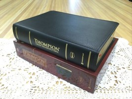 Nkjv Thompson Chain Reference Bible | Black Bonded Leather | NKJV Study Bible - £31.62 GBP