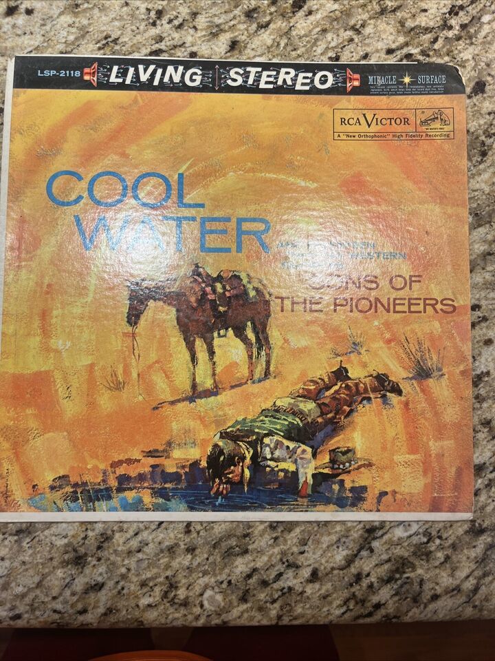 cool water sons of the pioneers 1960 Lp - $16.83