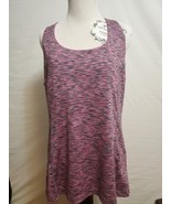 Mondetta Work Out Pink Purple Space Dyed Tank Top Shirt Athletic Athleis... - $183.36 MXN