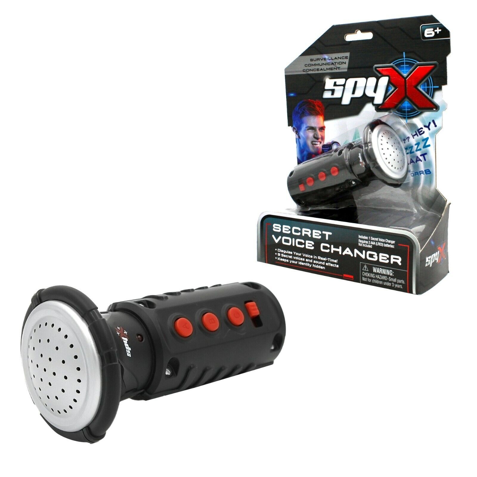 SpyX / Secret Voice Changer. Spy Toy to Disguise Your Voice In Real-Time - $19.79