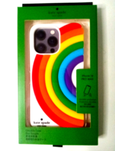 Kate Spade KB626 Other All Love Rainbow Flexible Case iPhone 14 PRO MAX Cover - £23.72 GBP