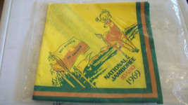 1969 Boy Scouts NATIONAL JAMBOREE NECKERCHIEF - $28.50