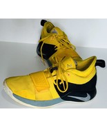 Mens Nike PG 2.5 Moon Exploration Yellow/Black Size 10.5 Paul George BQ8... - £48.58 GBP