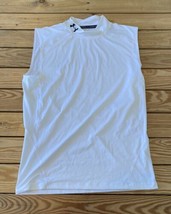 Under Armour Men’s Sleeveless Athletic top Size 2XL White M5 - £11.77 GBP