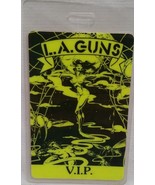 L.A. GUNS - VINTAGE ORIGINAL CONCERT TOUR LAMINATE BACKSTAGE PASS - $27.25 CAD