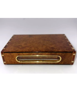 ELIE BLEU HUMIDOR ACCESSORY - MATCH BOX CASE HOLDER - MATCHBOX ELLIE BLUE - $617.01 CAD