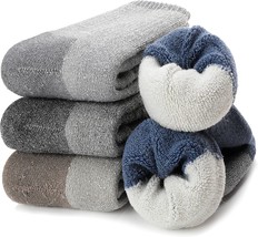 Proetrade 4 Pairs Merino Wool Hiking Socks Thermal Warm Winter Cushion M... - £24.98 GBP