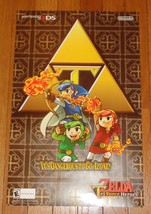 Zelda Triforce Heroes / Pokemon Mystery Dungeon Promotional Nintendo 3DS Poster - £11.24 GBP