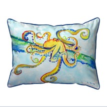 Betsy Drake Crazy Octopus Extra Large Pillow 20 X 24 - £54.48 GBP