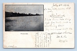 Pocono Lake View Poconos Pennsylvania PA 1906 UDB Postcard O2 - £3.85 GBP