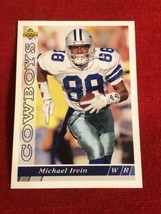 Michaerl Irvin Dallas Cowboys WR 1993 Upper Deck - #337 - £2.59 GBP