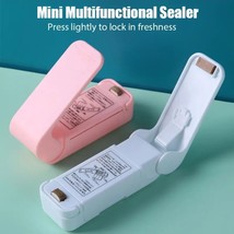 Portable Mini Plastic Heat Sealer Sealing Machine Impulse Handheld Food Poly Bag - £5.50 GBP
