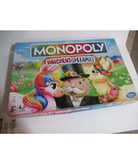 Monopoly Unicorns vs Llamas 2019 by Hasbro Open Box See Description - £8.75 GBP