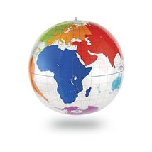 Learning Resources Giant Inflatable Labelling Globe  - $50.00