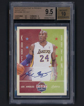 2012-13 Panini Past &amp; Present Kobe Bryant Auto BGS 9.5 Gem Mt/Auto 10 Lakers - $2,799.99