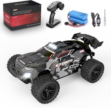 1:18 Scale 4WD High Speed All Terrain Remote Control Truck with LED Lights, - £70.48 GBP