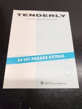 Tenderly by Walter Gross Sheet Music from the 34 Hit Parade Extras 1947 - £6.58 GBP