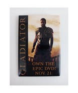 Gladiator Own The Epic DVD Movie Promo Pin Button - $8.25