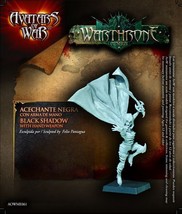 Avatars of War Dark Elf Black Shadow with hand weapon aow61 Fantasy 28mm - £25.84 GBP