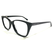 Draper James Eyeglasses Frames DJ5026 001 BLACK Gray Striped Cat Eye 52-16-140 - £66.47 GBP