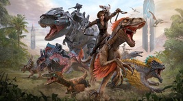 ARK Survival Evolved Poster Video Game Art Print Size 24x36&quot; 27x40&quot; 32x48&quot; #2 - £8.71 GBP+