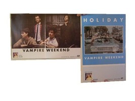 Vampire Weekend Poster Holiday Band Shot 2 Sided - $26.99