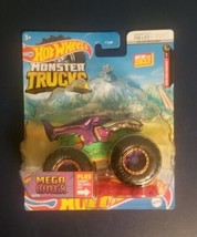 Hot Wheels Monster Truck 67/75 Comic Book Crashers 3/5 HCP70 Mega Wrex  1/64 - £5.35 GBP