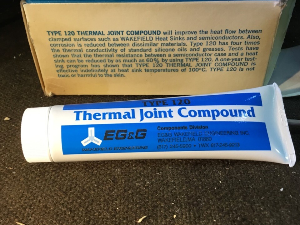 5 oz Wakefield Thermal Joint Compound Type 120-5 transistor heat sink co... - $9.50
