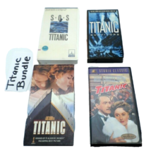 Titanic Fanatic VHS Bundle: 1 Documentary + 3 Titanic Movies (1953 1979 ... - £14.61 GBP