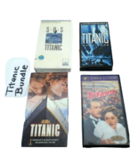 Titanic Fanatic VHS Bundle: 1 Documentary + 3 Titanic Movies (1953 1979 ... - £14.33 GBP