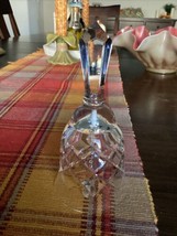 Vintage Lead Crystal Hand Glass Bell - $224.87 MXN