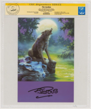 CGC SS Tim Jacobus SIGNED Goosebumps Art Print RL Stine Werewolf of Fever Swamp - £86.72 GBP