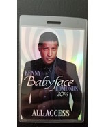 KENNY BABYFACE EDMONDS - ORIGINAL 2016 TOUR ALL ACCESS LAMINATE BACKSTAG... - €24,73 EUR