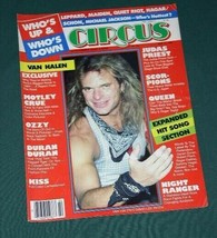 EDDIE VAN HALEN DAVID LEE ROTH VINTAGE MAGAZINE PHOTO 1984 - $24.99