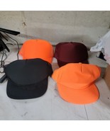 Vintage Nissin Foam Mesh Solid Blank Snap Back Hat Cap Lid  Otto Sportsman - €42,11 EUR