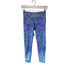 Vineyard Vines Leggings Performance Blue Ombre Printed XS Activewear Womens Yoga - £19.77 GBP