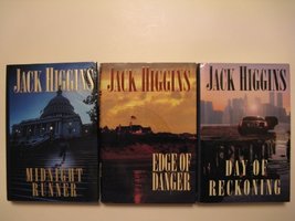 Jack Higgins Set (Sean Dillon Series, Day of Reckoning, Edge of Danger, Midnight - £25.68 GBP