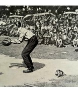 Baseball Diving For Home Plate 1900s A.B. Frost Victorian Art Print Spor... - $54.32 CAD