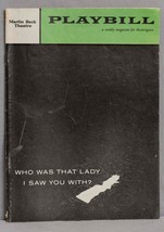 Vintage Playbill Who Was That Lady I Saw You With Beck Theatre July 21 1... - $16.82